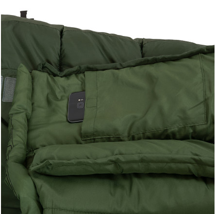 Спальний мішок Highlander Phoenix Ember 250/-3°C Olive Green Left (SB243-OG)