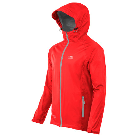 Ветровка мужская Highlander Stow & Go Pack Away Rain Jacket 6000 mm Red XL (Special Offer)