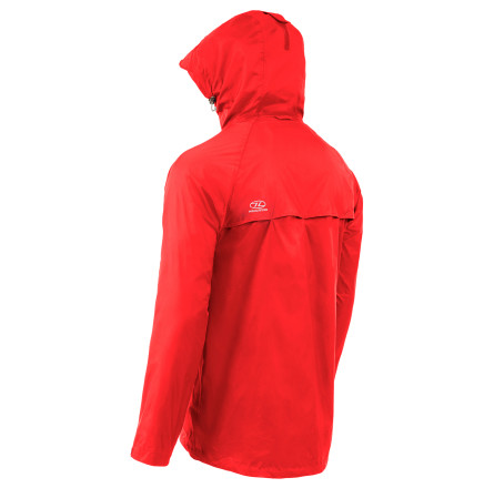 Ветровка мужская Highlander Stow & Go Pack Away Rain Jacket 6000 mm Red XL (Special Offer)