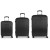 Валіза Gabol Mercury (L) Black (122947-001)