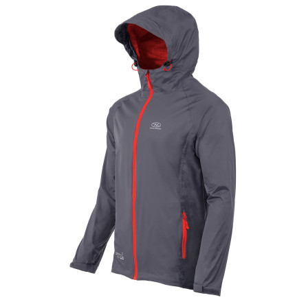Ветровка мужская Highlander Stow & Go Pack Away Rain Jacket 6000 mm Charcoal XXL (JAC077-CH-XXL)