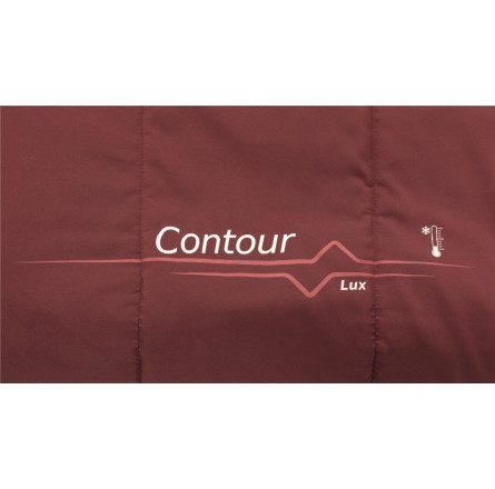 Спальный мешок Outwell Contour Lux Reversible/-3°C Red Left (230367)