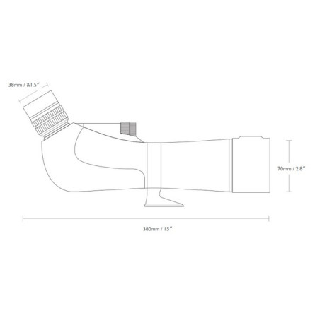 Подзорная труба Hawke Vantage 24-72x70 WP