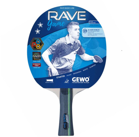 Ракетка для настільного тенісу Gewo Rave Game FL (860200001)