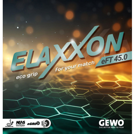 Накладка для ракетки Gewo Elaxxon eFT 45.0 2.1 black (11374910021)