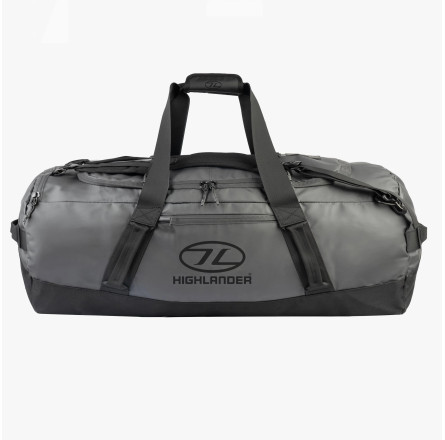 Сумка дорожня водозахисна Highlander Hauler Duffel 120L Dark Grey (DB135-DGY)