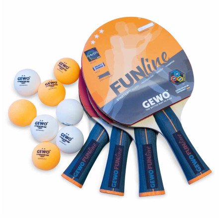Набір для настільного тенісу Gewo Family & Friends 4 Bats 8 Balls (97010000)