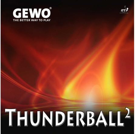Накладка для ракетки Gewo Thunderball² 2.1 black (4814910021)