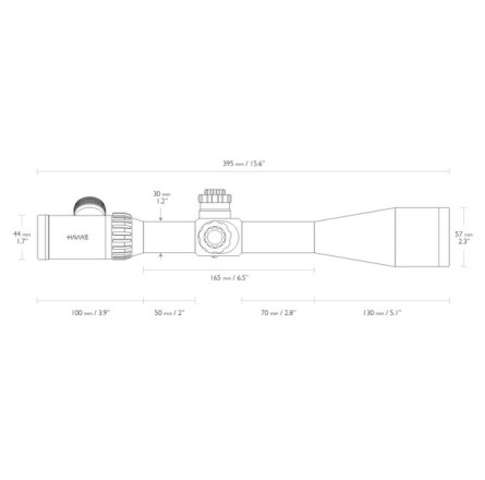 Прицел оптический Hawke Airmax 30 6-24x50 SF (AMX IR)