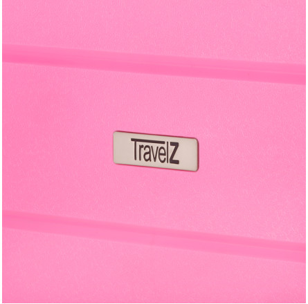 Чемодан TravelZ Big Bars (S) Pink
