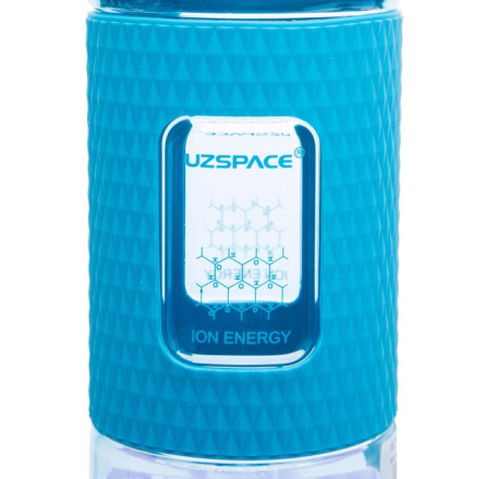 Бутылка для воды UZspace Diamond 370 мл Голубая 5043