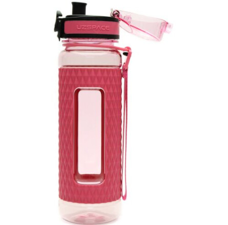 Бутылка для воды UZspace Diamond 450 мл Розовая 5044  