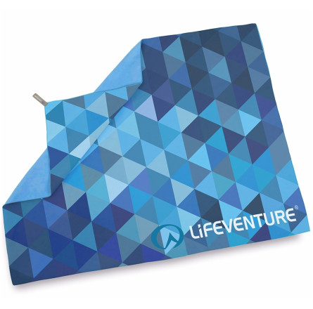 Lifeventure полотенце Soft Fibre Triangle blue Giant