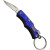 Munkees 2524 брелок-нож Folding Knife III blue