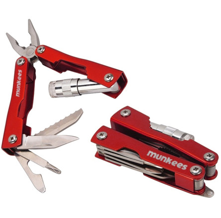 Munkees 2569 брелок-мультиинструмент SS Multi Tool Starlight red