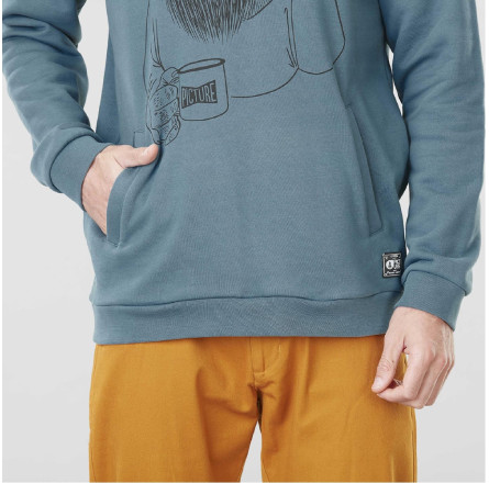 Picture Organic толстовка Gorille Hoody mirage blue L