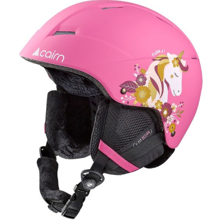 Cairn шлем Flow Jr mat pink-unicorn 54-56