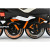 Micro ролики Champion orange-black 33-36