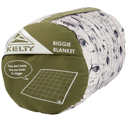 Kelty одеяло Biggie Blanket winter moss-aspen eyes