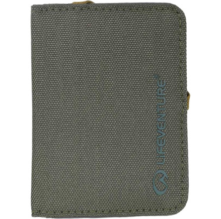 Lifeventure кошелек Recycled RFID Card Wallet olive