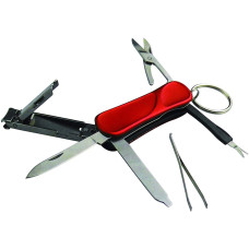 Munkees 2502 брелок-мультиинструмент Manicure Multi Tool red