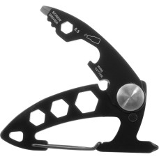 Munkees 2533 брелок-мультиинструмент 9-function Card Tool black