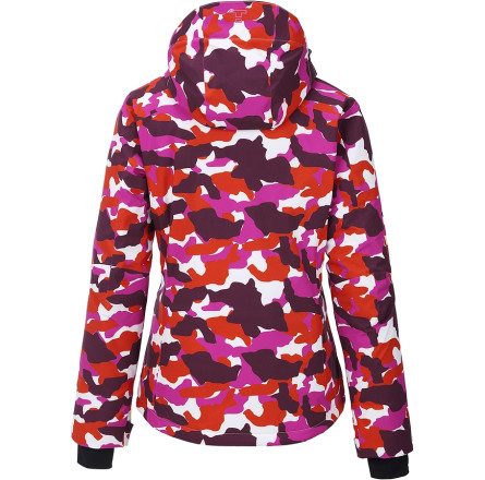 Tenson куртка Yoko Camo W 2019 white 34