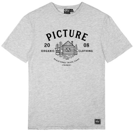 Picture Organic футболка Brady grey melange XXL