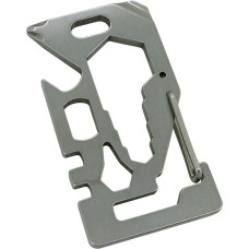 Munkees 2503 брелок-мультиинструмент SS Card Tool steel