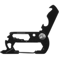 Munkees 2534 брелок-мультиинструмент 13-function Card Tool black