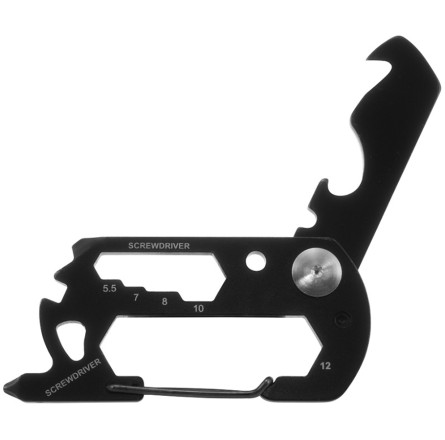 Munkees 2534 брелок-мультиинструмент 13-function Card Tool black