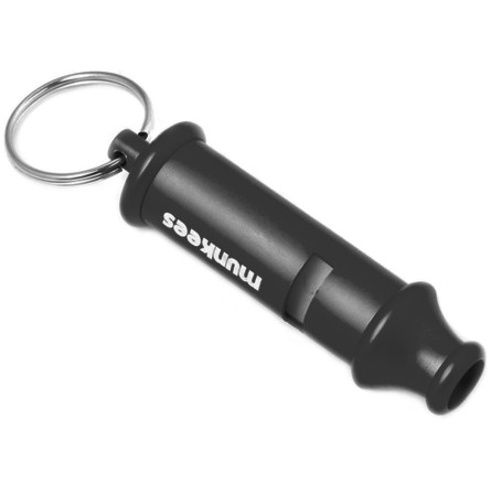 Munkees 3392 брелок-свисток Police Whistle Alu black