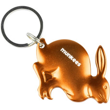 Munkees 3514 брелок-открывашка 3D Rabbit orange