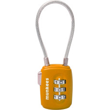 Munkees 3608 брелок-замок Cable Combi Lock orange