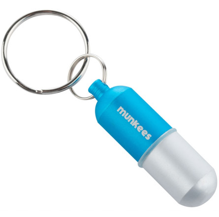 Munkees 3625 брелок Waterproof Capsule Small blue