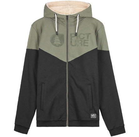 Picture Organic толстовка Basement Plush Hoody dusty olive L