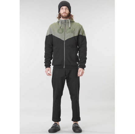 Picture Organic толстовка Basement Plush Hoody dusty olive L