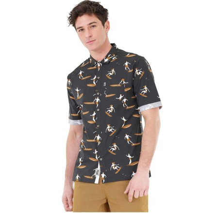 Picture Organic рубашка MC Manatee black gold coast XL