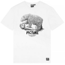 Picture Organic футболка Bear D-S white M