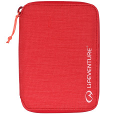 Lifeventure кошелек Recycled RFID Mini Travel Wallet raspberry