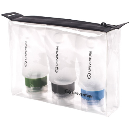 Lifeventure набор Silicone Flight Bottle Set