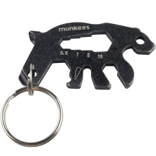 Munkees 2536 брелок-мультиинструмент Tool Bear black