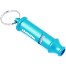 Munkees 3392 брелок-свисток Police Whistle Alu blue