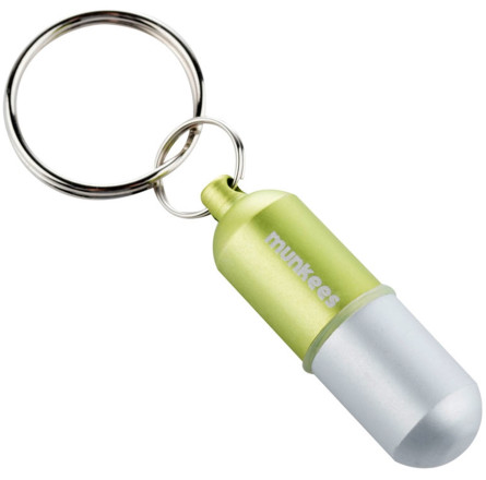 Munkees 3625 брелок Waterproof Capsule Small green