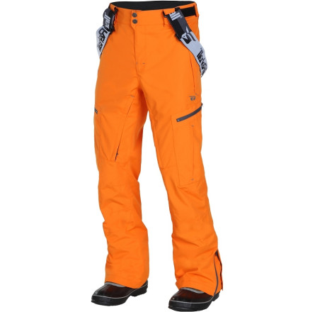 Rehall брюки Drain 2018 radiant orange L