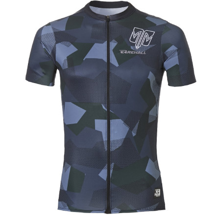 Rehall футболка Lance steel square camo L
