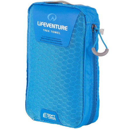 Lifeventure полотенце Soft Fibre Advance blue Pocket