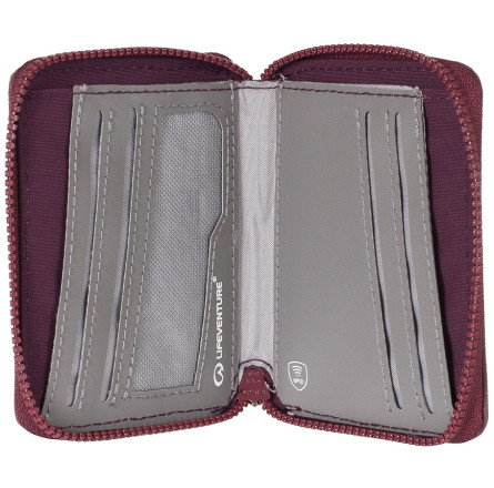 Lifeventure кошелек RFID Bi-Fold Wallet aubergine