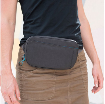 Lifeventure сумка поясная RFID Travel Belt Pouch black