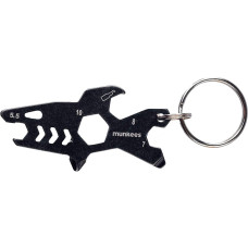 Munkees 2537 брелок-мультиинструмент Tool Shark black